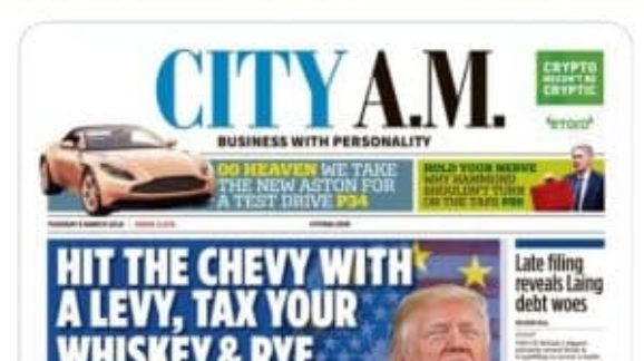 City AM Hit the Chevy with a levy