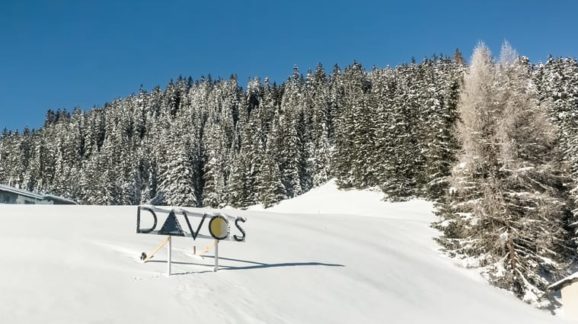Davos sign GettyImages-506519768