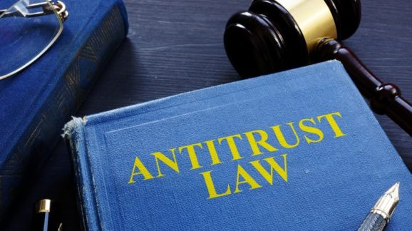 Antitrust law book GettyImages-1054012146