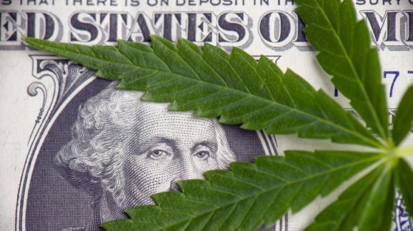 Cannabis dollar GettyImages-1126304604