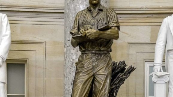 Norman Borlaug statue