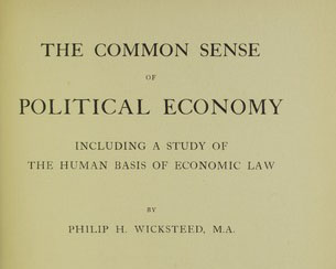 Retro Reviews: Common Sense Political Economy - Competitive Enterprise ...