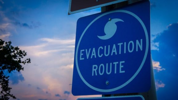 Evacuation route GettyImages-1153963522