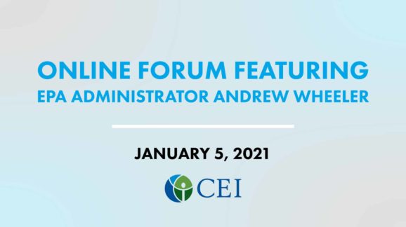 Science Transparency Forum Featuring EPA Administrator Andrew Wheeler
