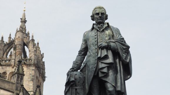 Adam Smith, national ruin, and human progress