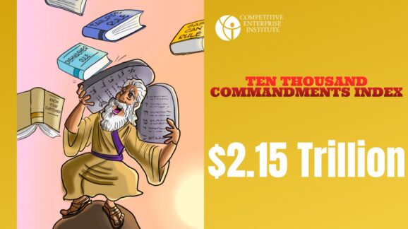 The total cost of federal red tape last year was
