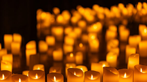 A light to live by: Candles or the sun?